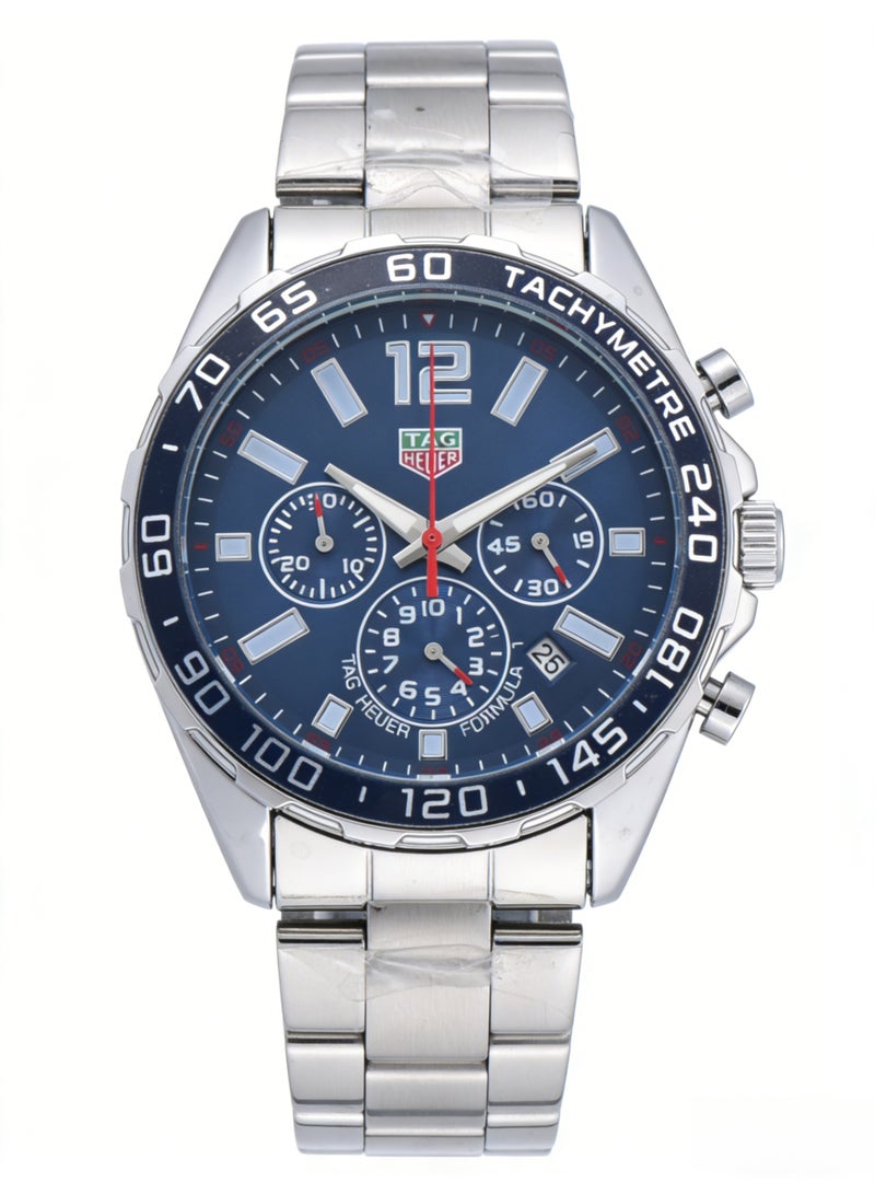 TAG Heuer Formula 1 Chronograph Blue Dial Stainless Steel Bracelet Watch (CAZ1014.BA0842) - Image 1